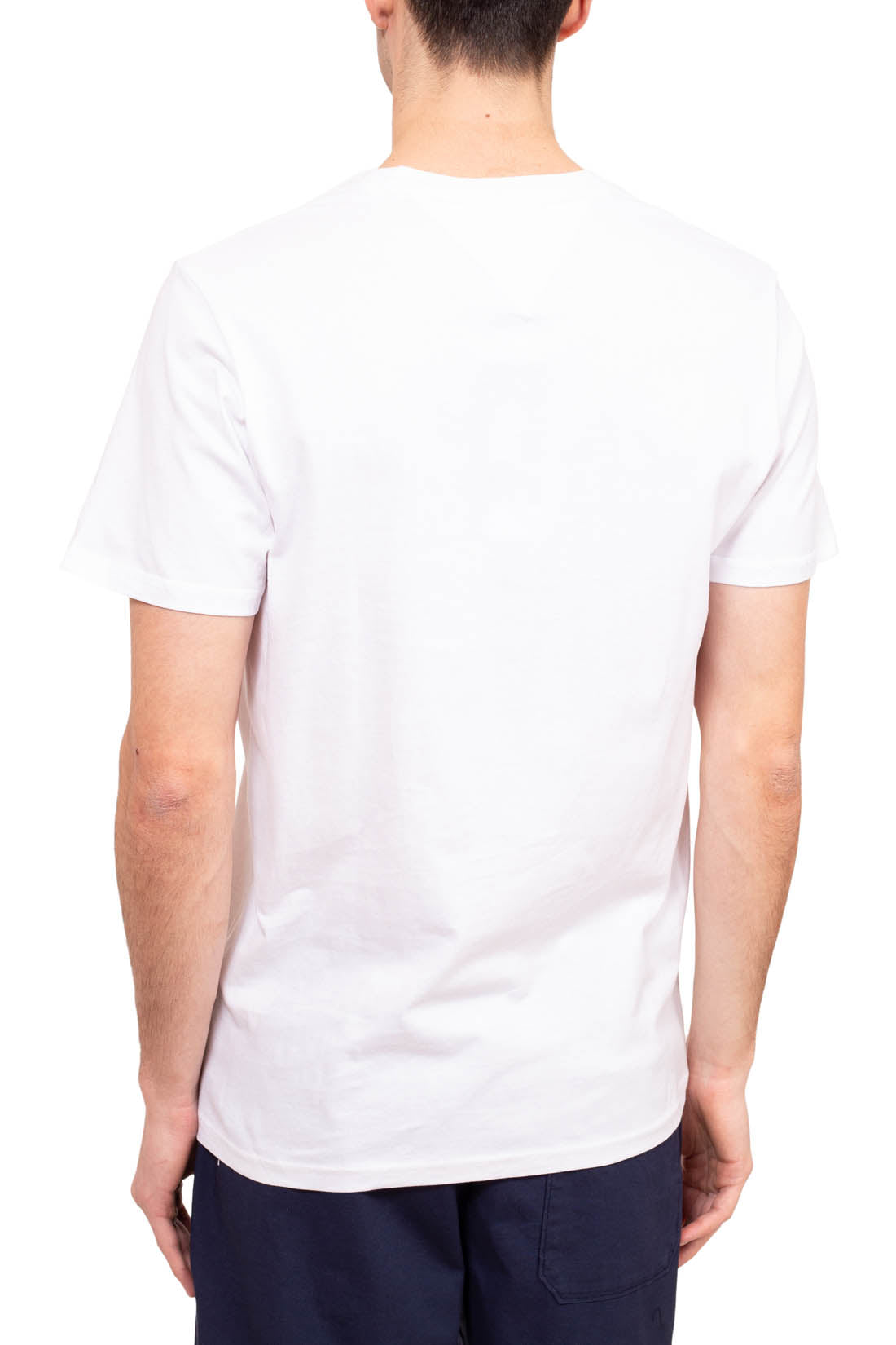 TOMMY JEANS - T-shirt uomo regular con logo stampato  - Taglia XXL