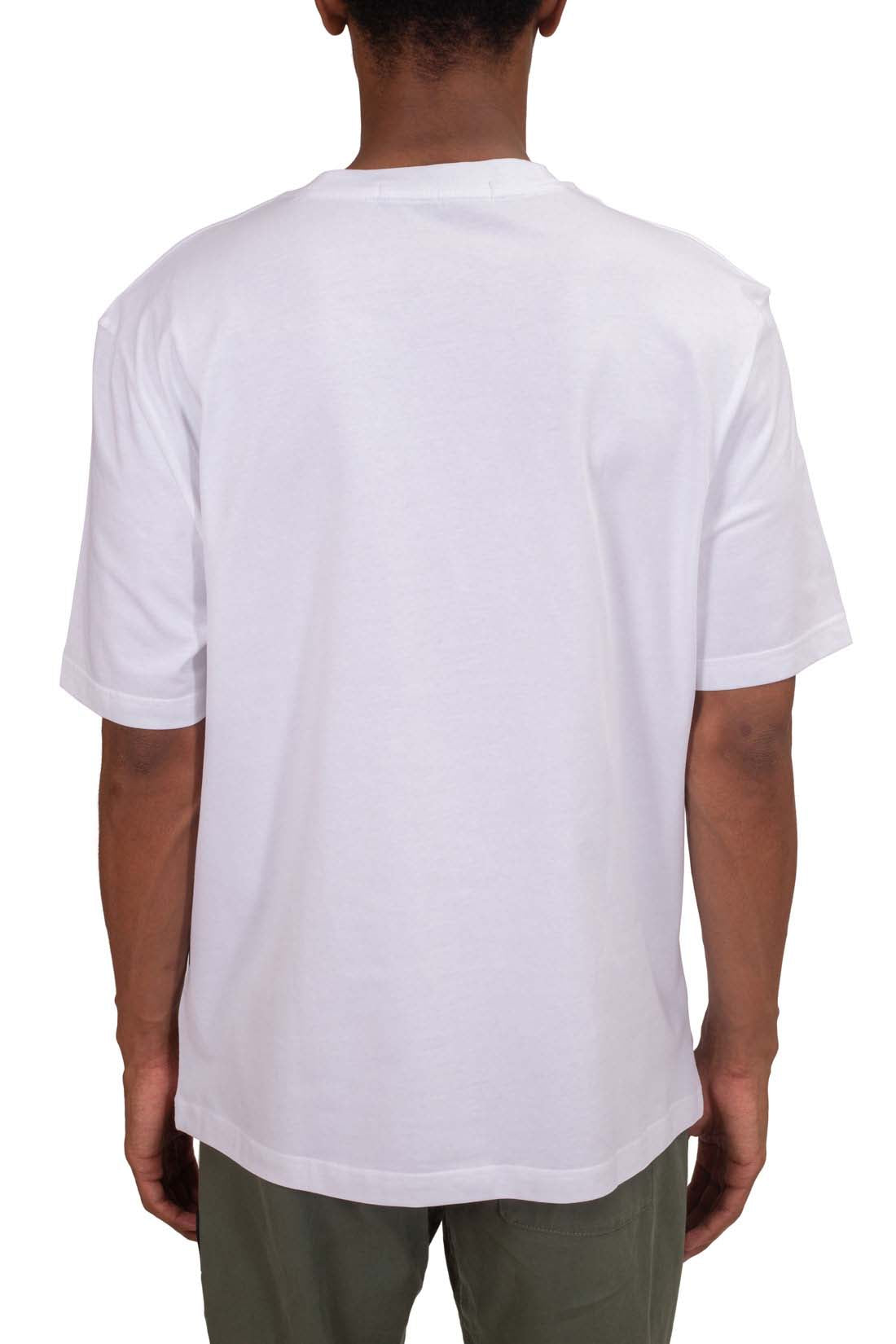 CALVIN KLEIN JEANS - T-shirt uomo relaxed con monogram e logo  - Taglia XXL