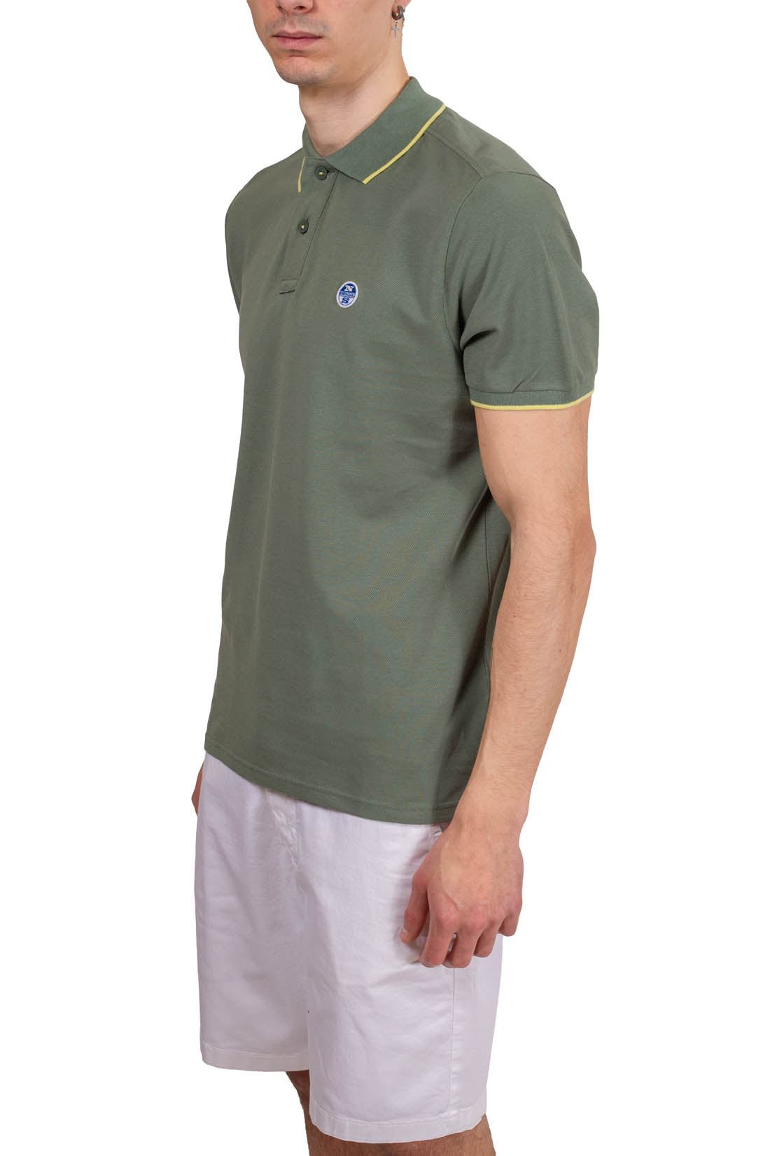 NORTH SAILS - Polo uomo regular con collo parlato  - Taglia XL
