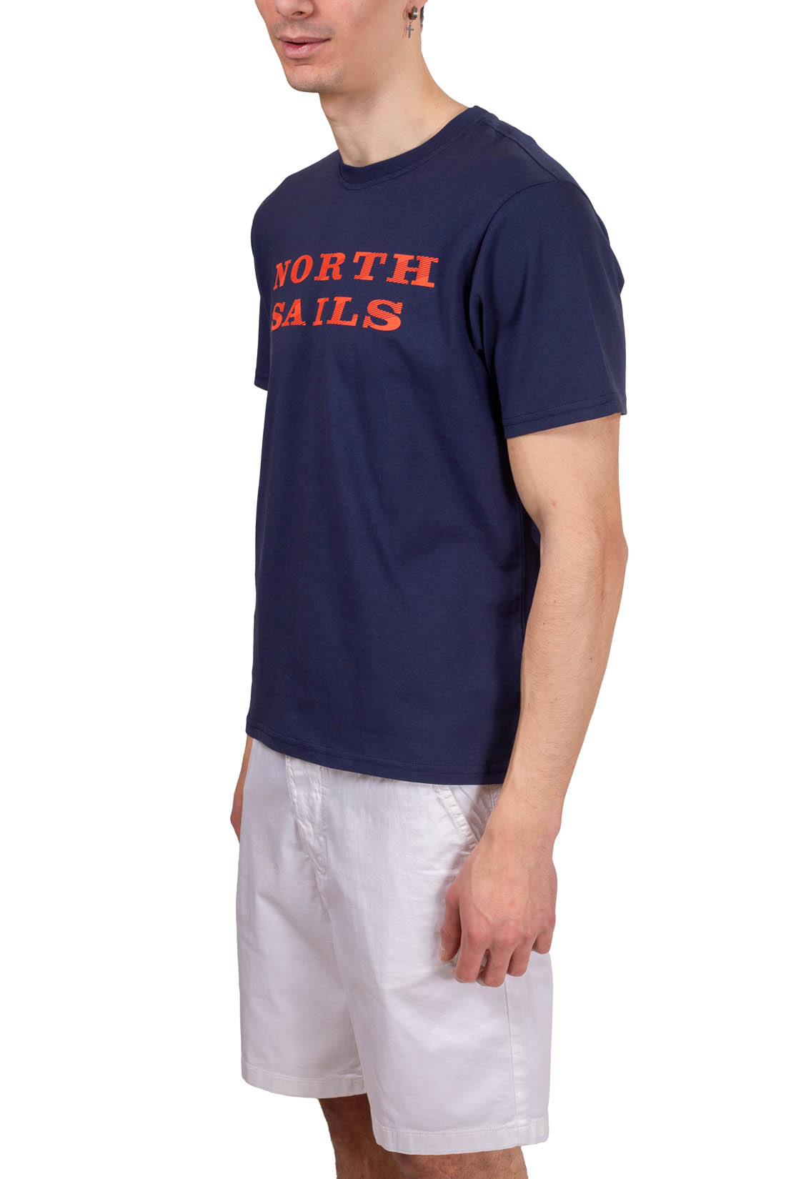 NORTH SAILS - Men's T-shirt with graphic logo  - Size 3XL