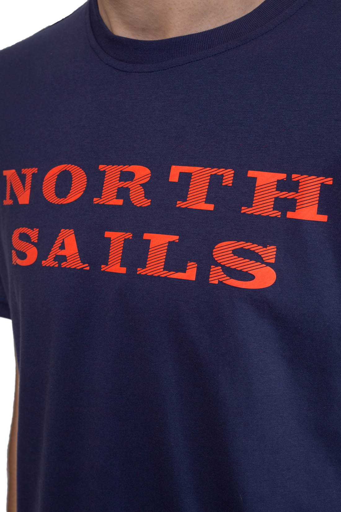 NORTH SAILS - Men's T-shirt with graphic logo  - Size 3XL