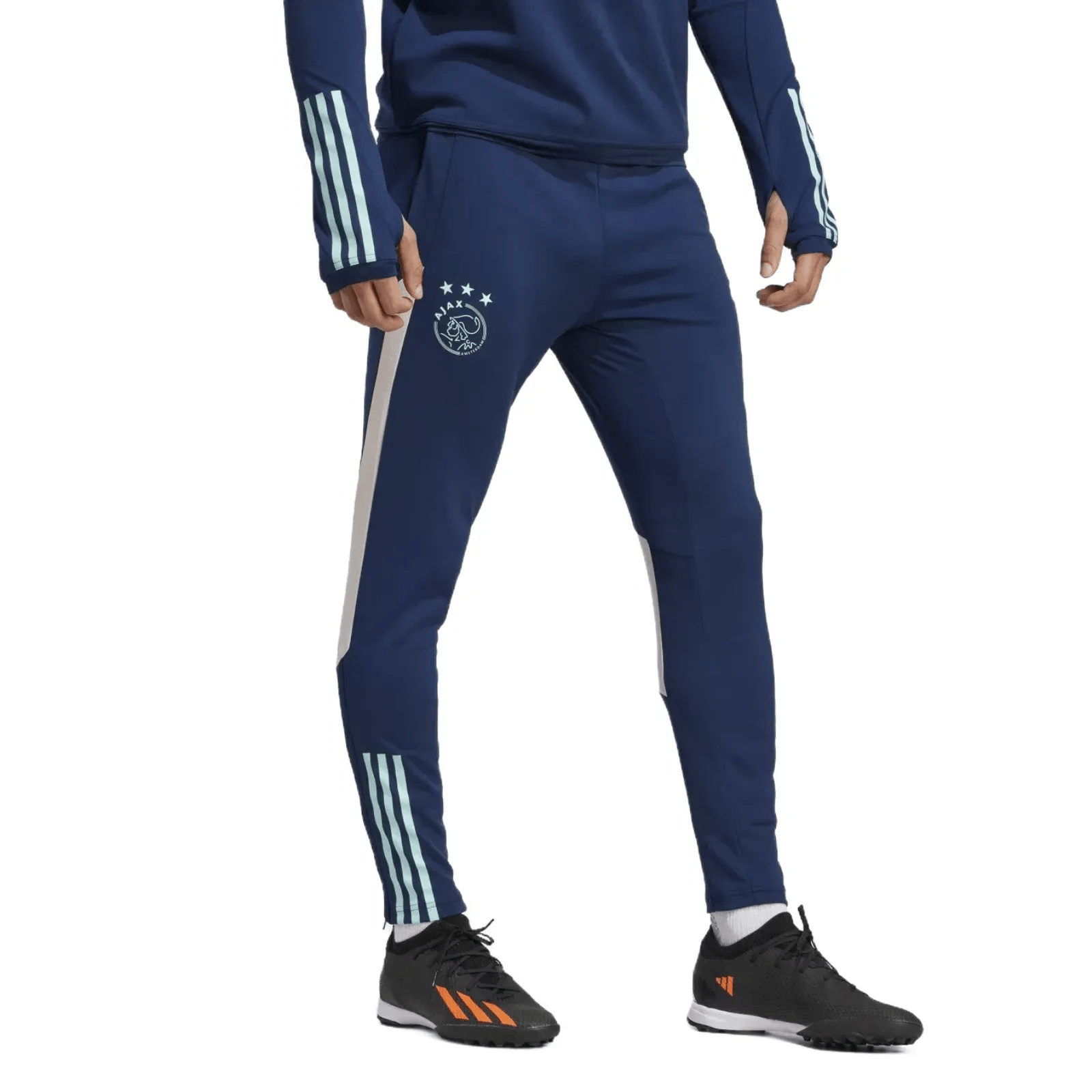 Ajax Amsterdam hooded training technical tracksuit 2023/24 - Adidas